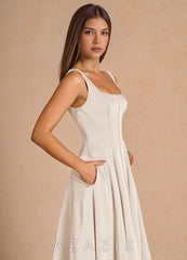 Nolia {color} Midi Dress sp_cream_#cr134128