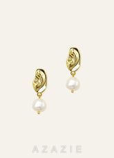 Baroque Pearl Drop Earrings