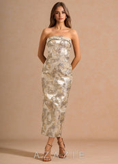 Clytia {color} Maxi Dress sp_gilded_silver_#gs134087