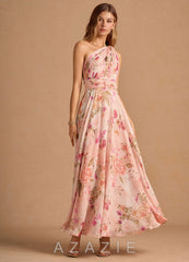 Noelle {color} Maxi Dress sp_abstract_bouquet_floral_#111401