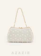 Pearl Beaded Clutch