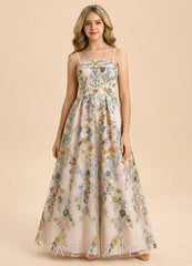 Azazie Evangeline Junior Formal Dress sp_blush_pink_multi_#bm134766