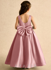 Azazie Charley Dusty Rose A-Line Pleated Matte Satin Dress dusty_rose