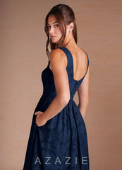 Juliette {color} Midi Dress navy_#ny134188