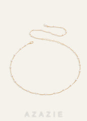 Mini Pearl Back Body Chain
