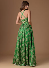 Remie {color} Maxi Dress sp_green_bloom_#gb134304
