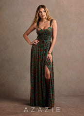 Helena {color} Maxi Dress sp_teal_multi_#tm134312