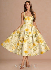 Briac {color} Midi Dress sp_lemon_sorbet_#ls134245