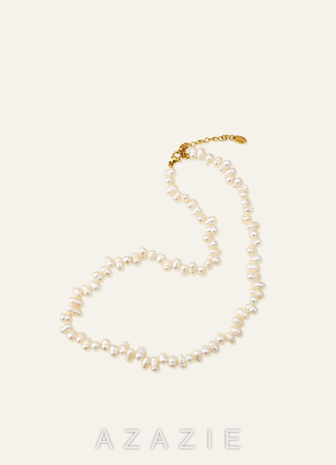 Freshwater Pearl Strand Necklace  white