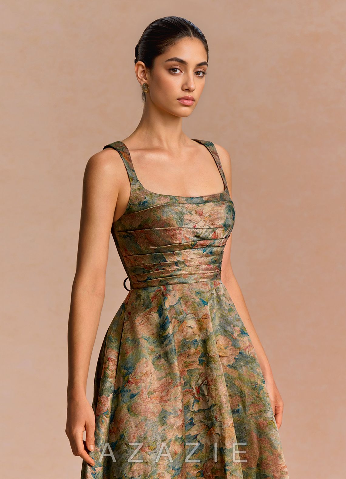 Azaria {color} Midi Dress  sp_vintage_teal_#vt134789