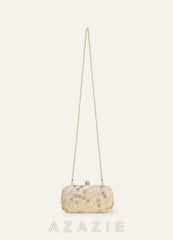 Pearl & Crystal Beaded Clutch Bag