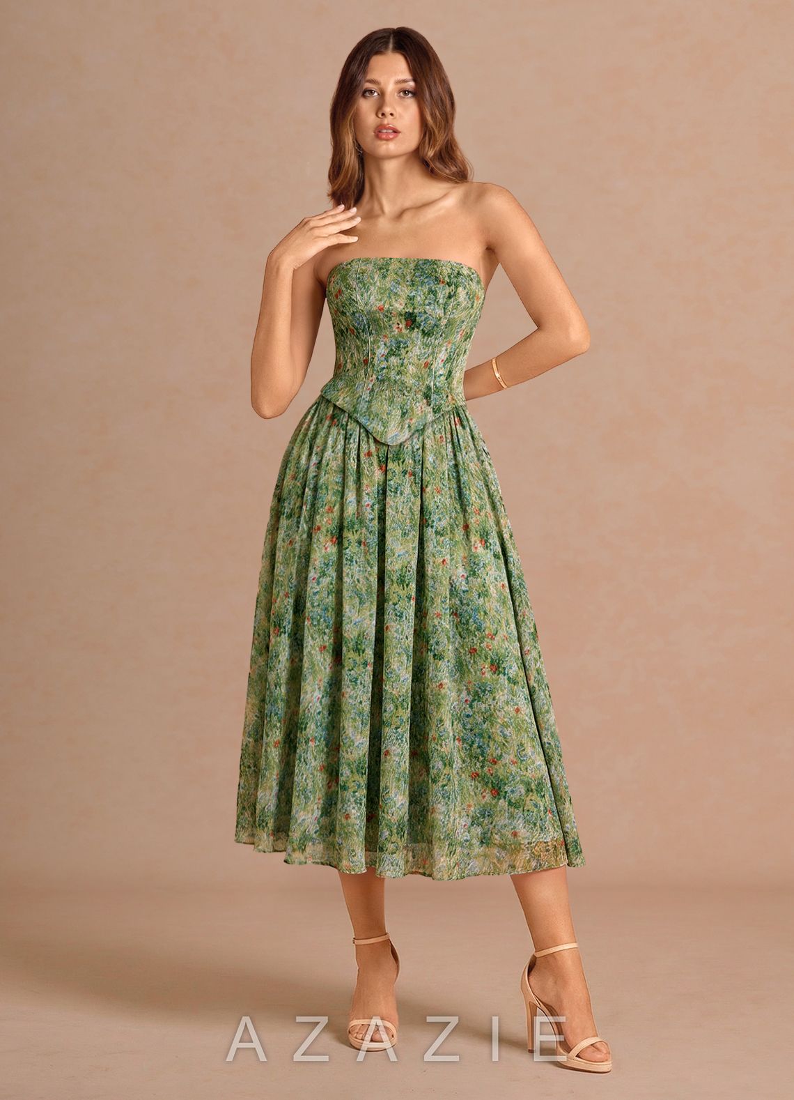 Violette {color} Midi Dress
