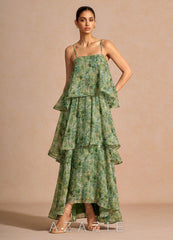Itasca {color} Maxi Dress  sp_green_floral_#gf134901