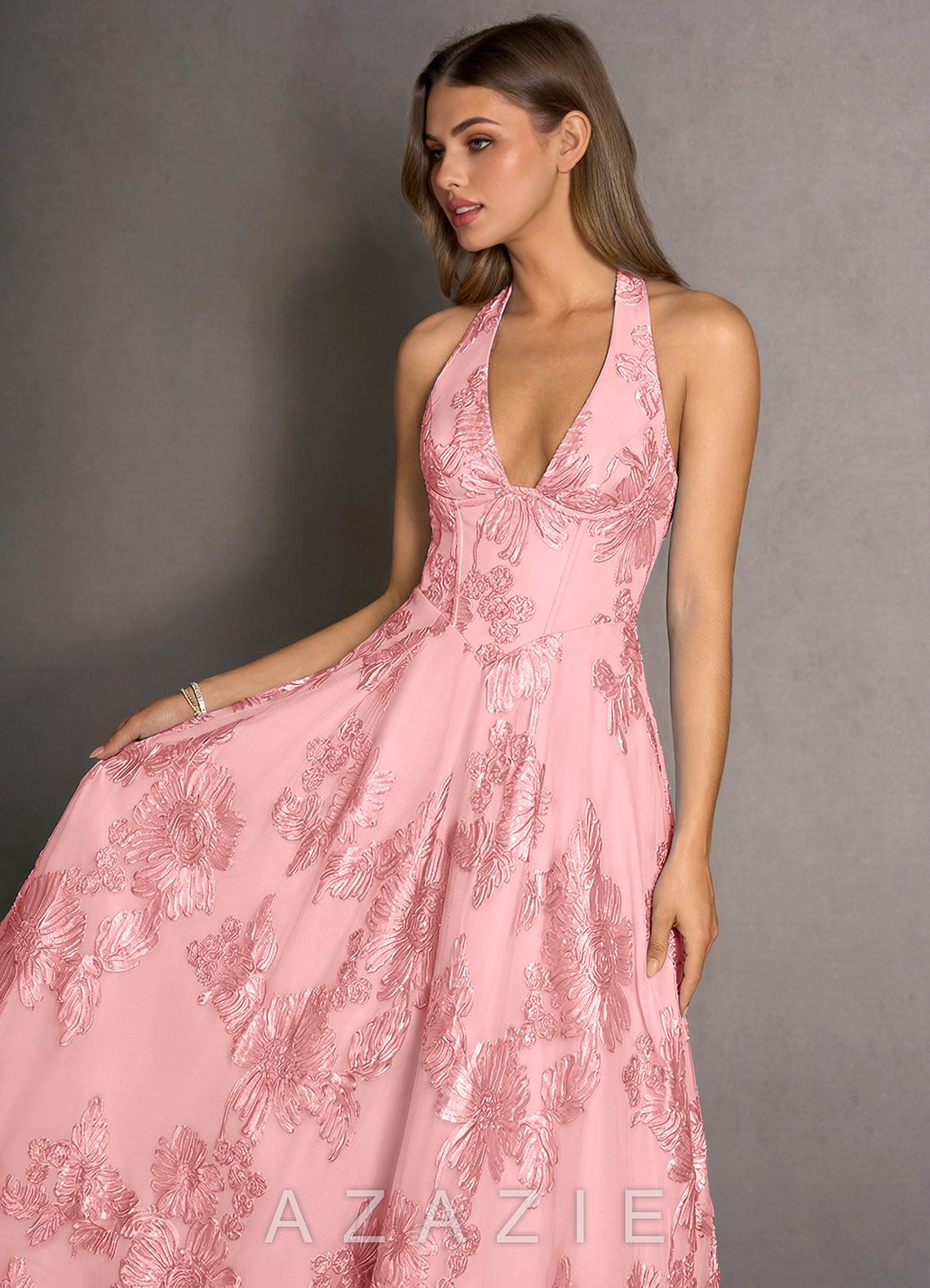 Isabeau {color} Maxi Dress  sp_pink_#pk134977