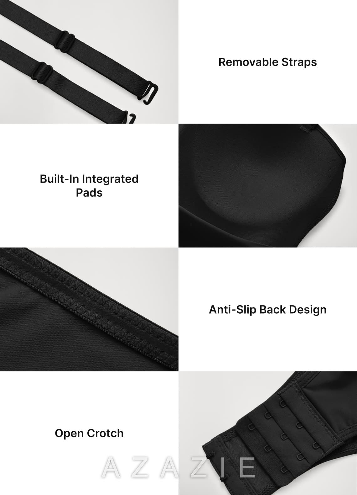 Strapless Invisible Molded Cup Shapewear