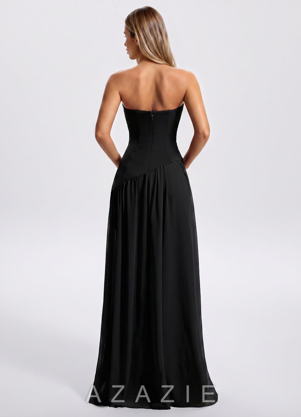 Una {color} Maxi Dress  black