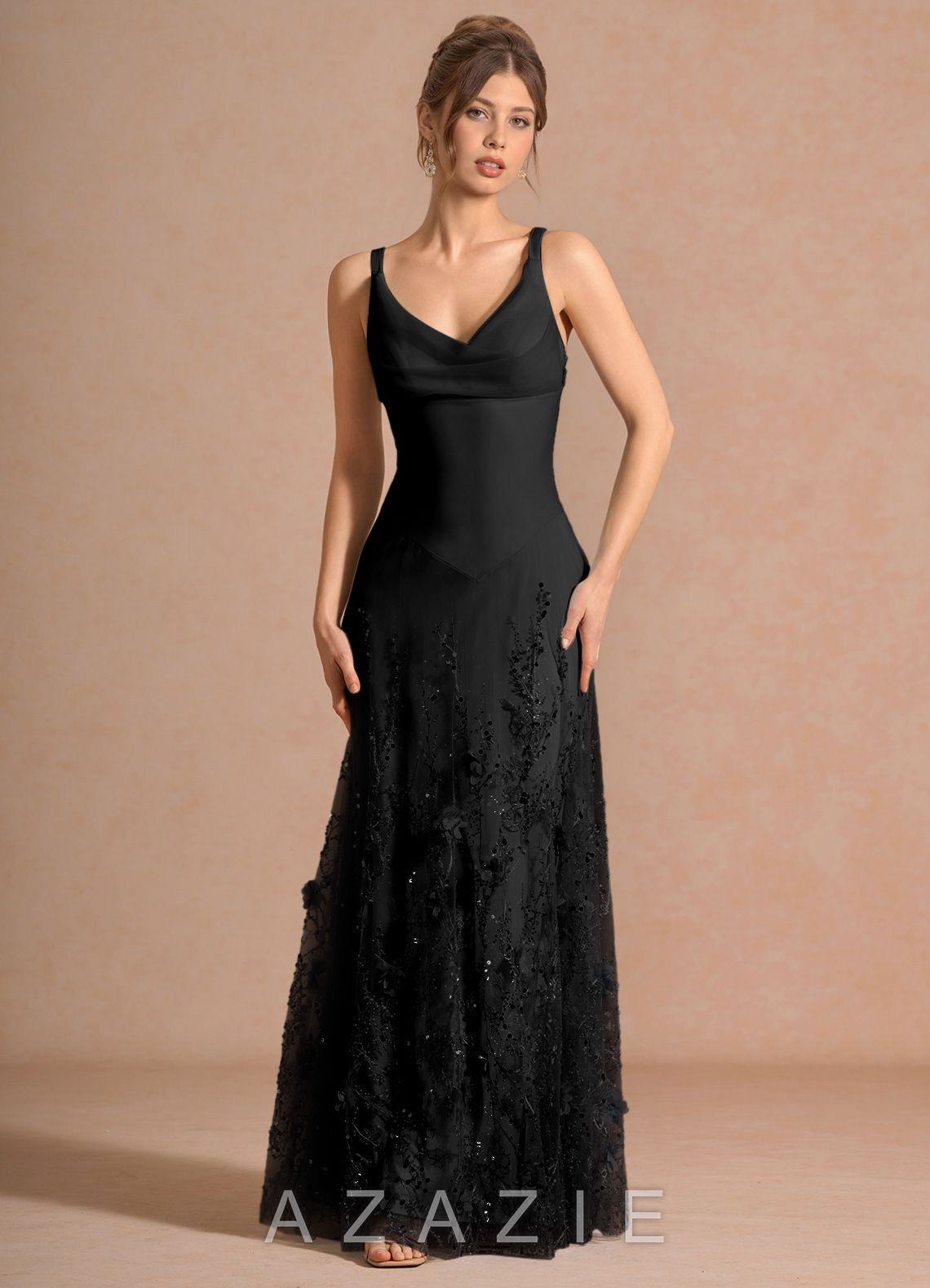 Valora {color} Maxi Dress  sp_black_#b134263