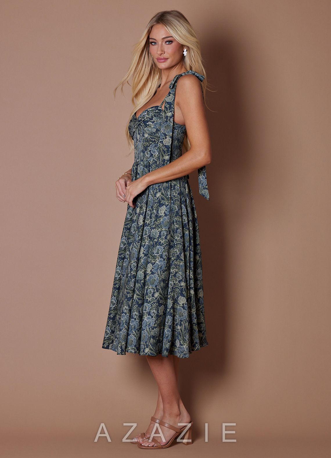 Lela {color} Midi Dress  sp_indigo_bloom_#ib134233