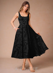 Alba {color} Pleated Midi Dress  sp_black_#b124361