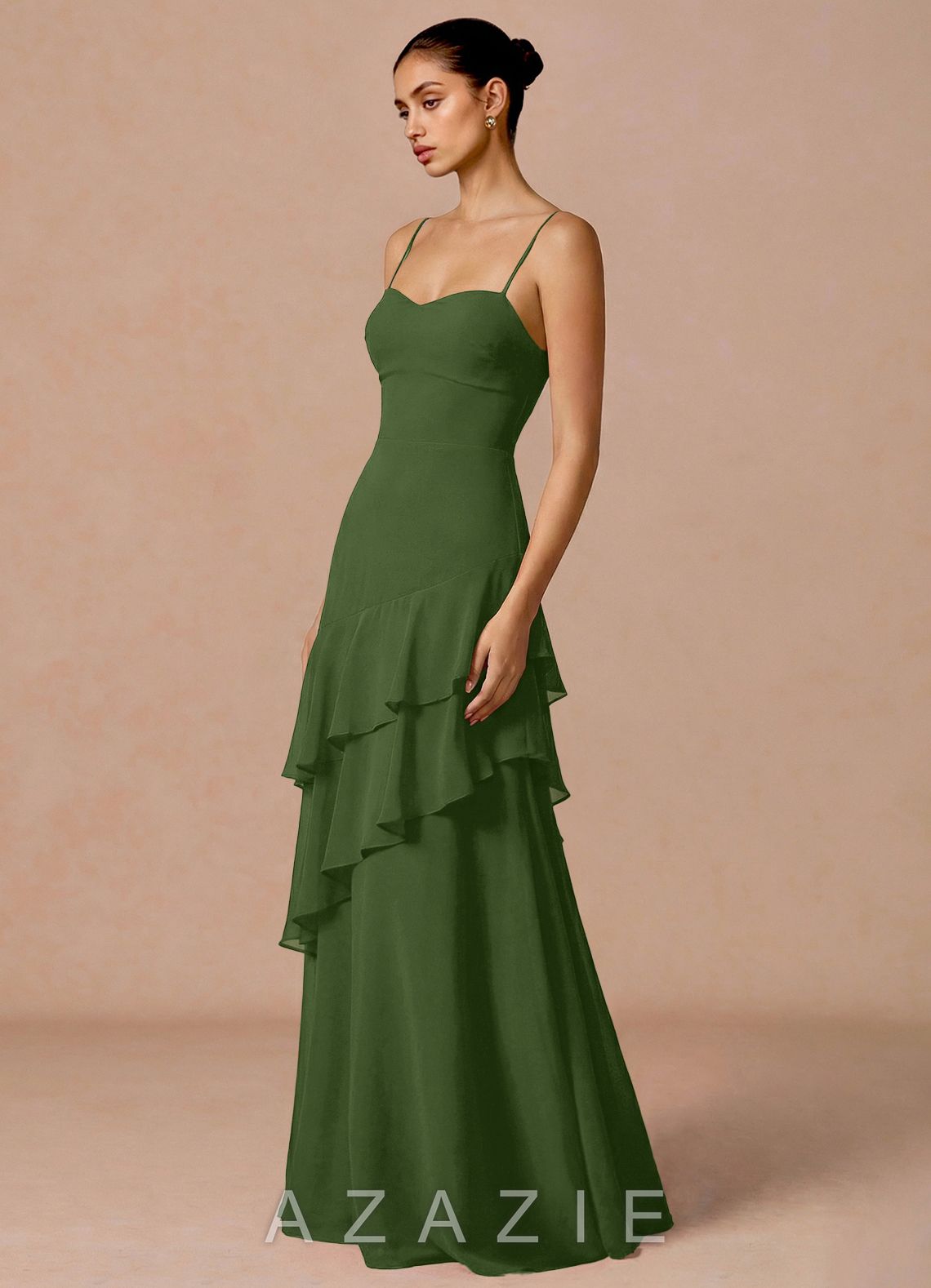 Celestia {color} Maxi Dress  sp_olive_#111401