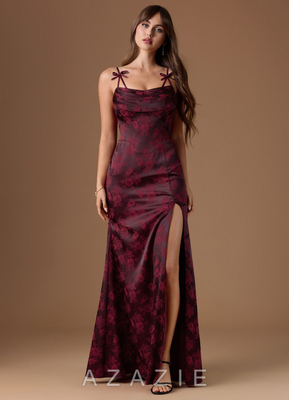 Tamia {color} Maxi Dress  sp_royal_maroon_#rm134315