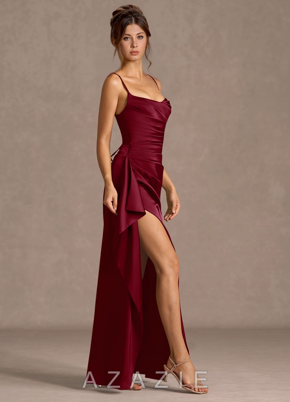 Sarai {color} Maxi Dress  sp_merlot_#me134131