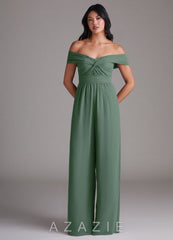 Lamara {color} Jumpsuit  eucalyptus