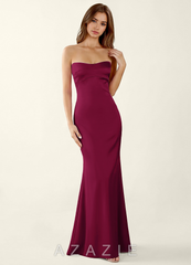 Miniqueadom Merlot Open Back Satin Vacation Dress