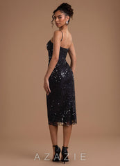 Brie {color} Midi Dress  sp_black_#bk134369