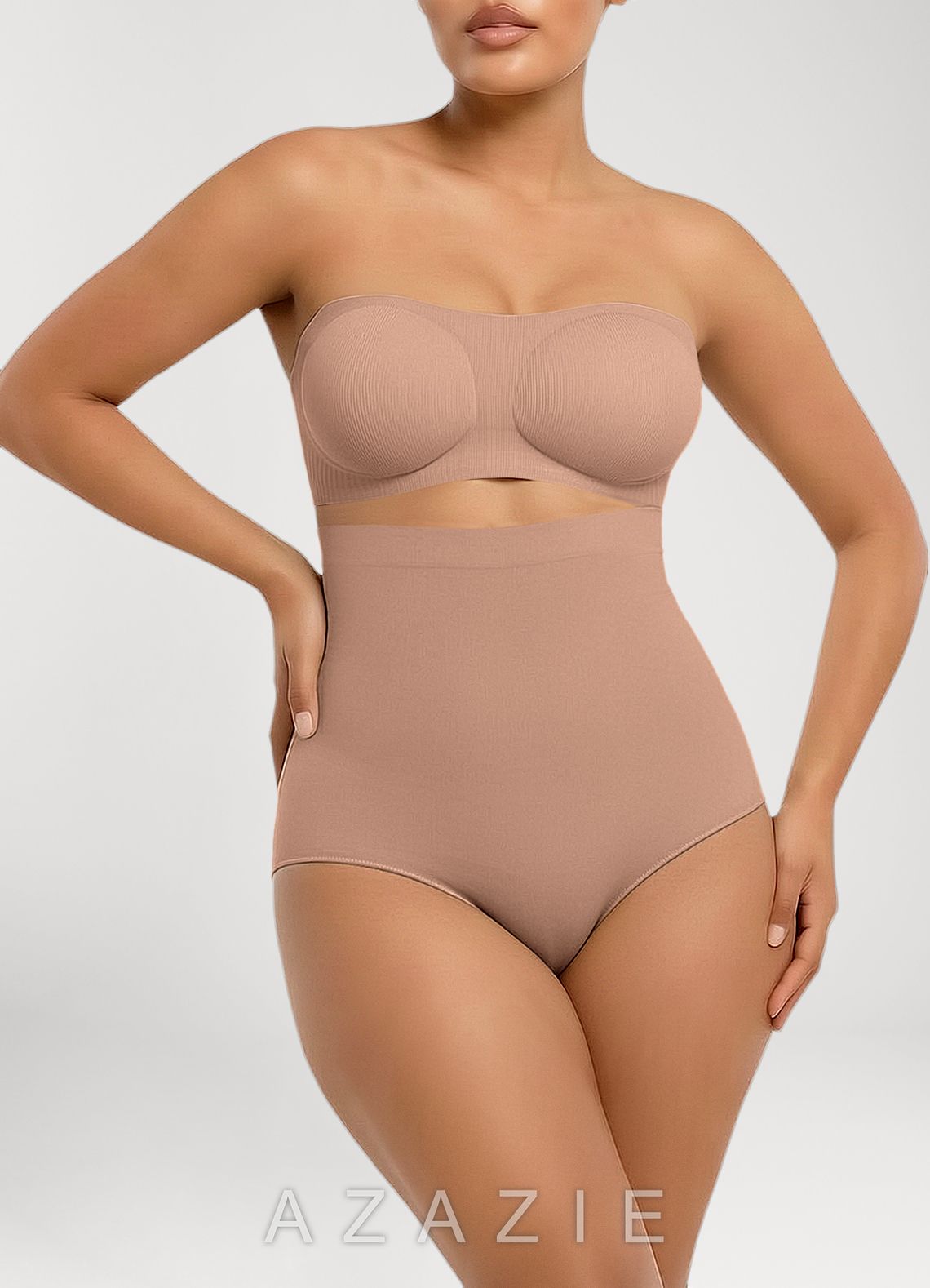 Anti-Roll High Compression Shaper Briefs