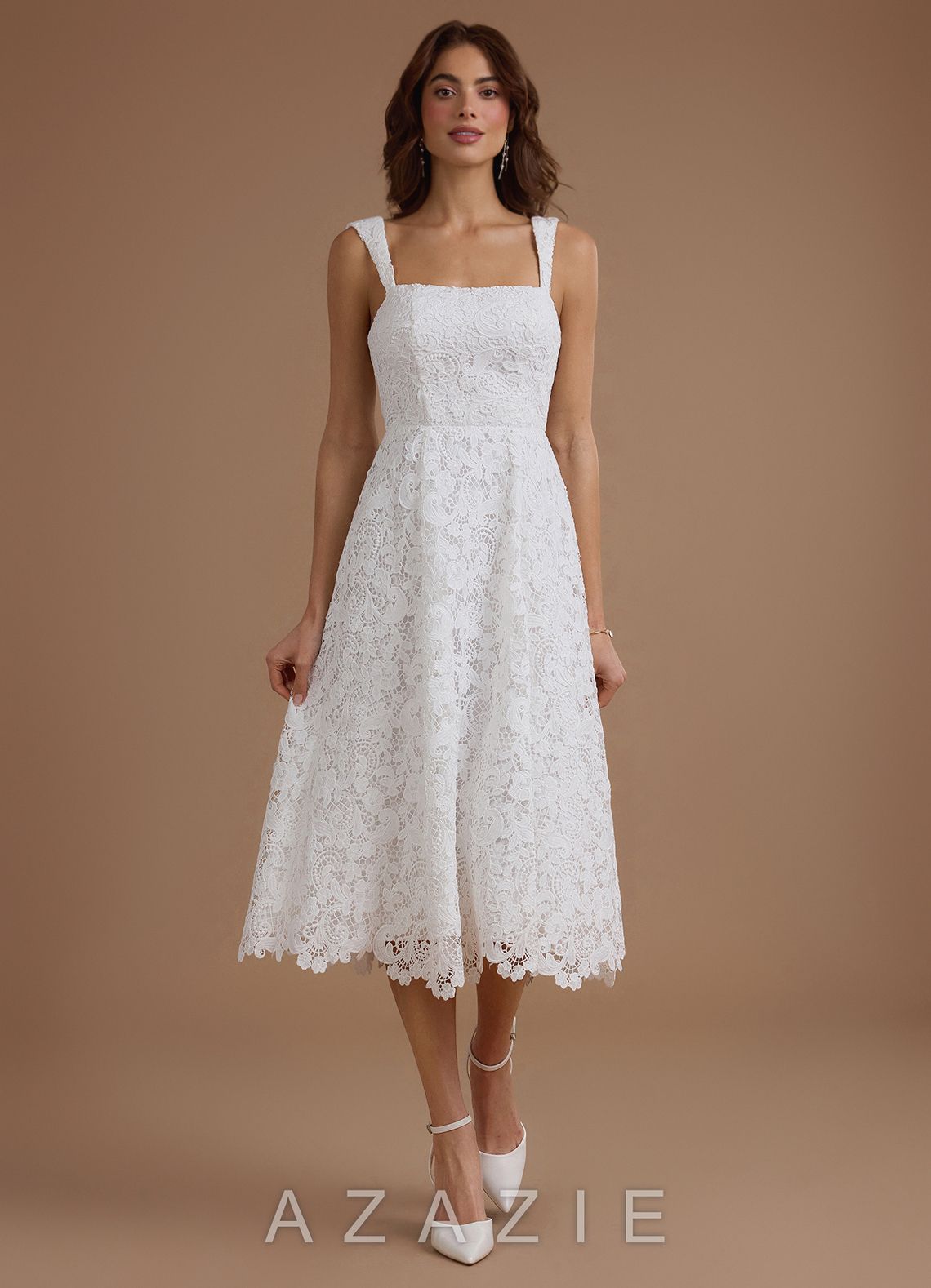 Trisha {color} Lace Midi Dress