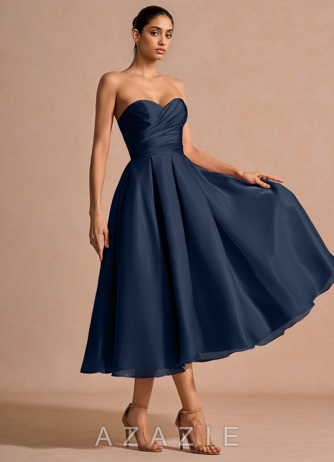 Anna {color} Midi Dress  navy_#ny134722