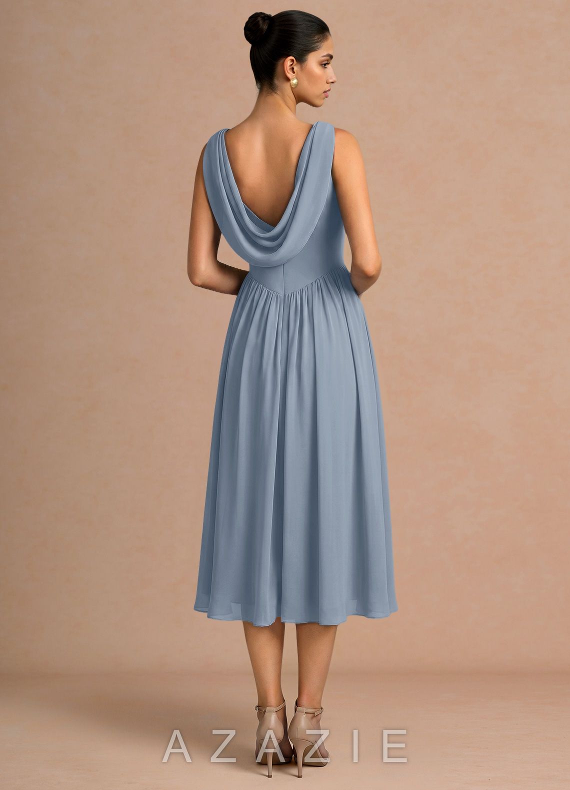 Novi {color} Midi Dress  dusty_blue_#db134134
