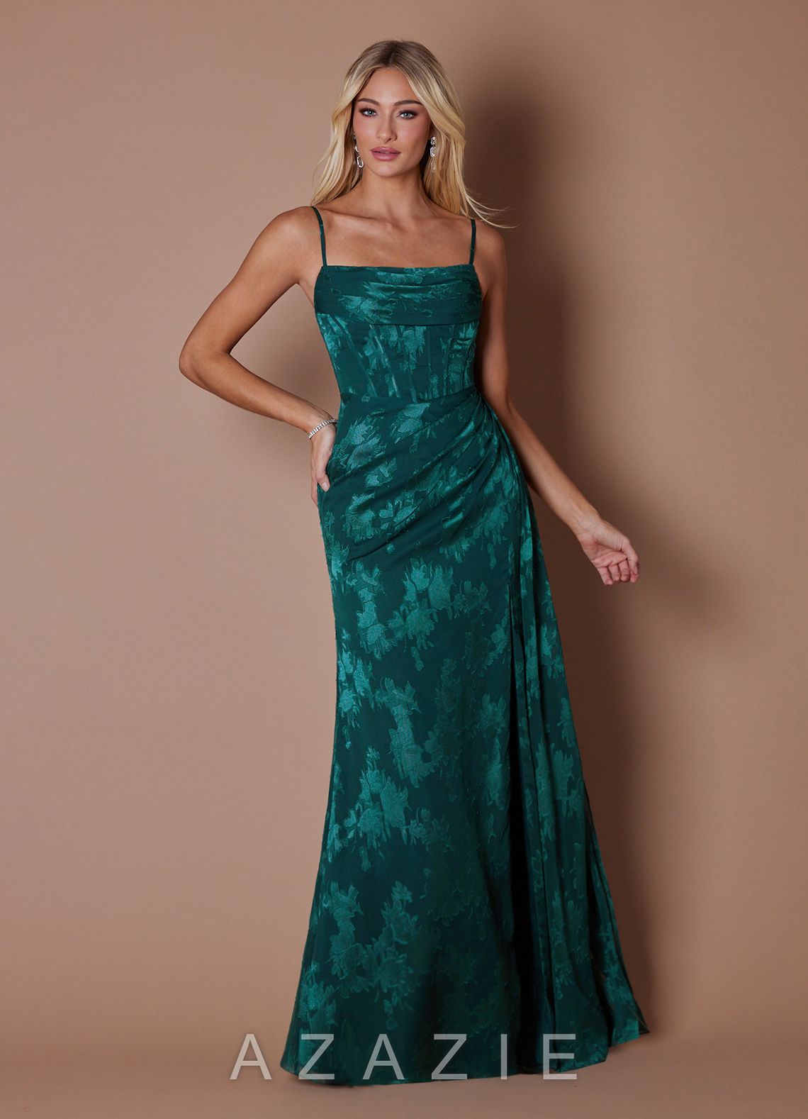 Lea {color} Maxi Dress  sp_dark_emerald_#de134232