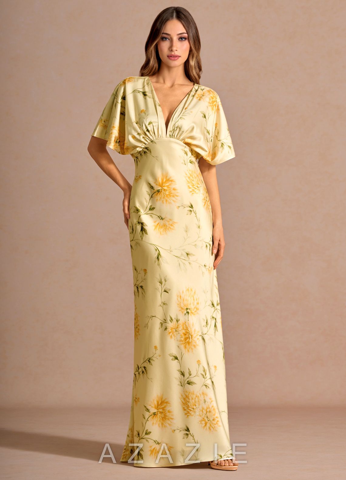 Lavinia {color} Maxi Dress  sp_lemon_sorbet_#ls134245