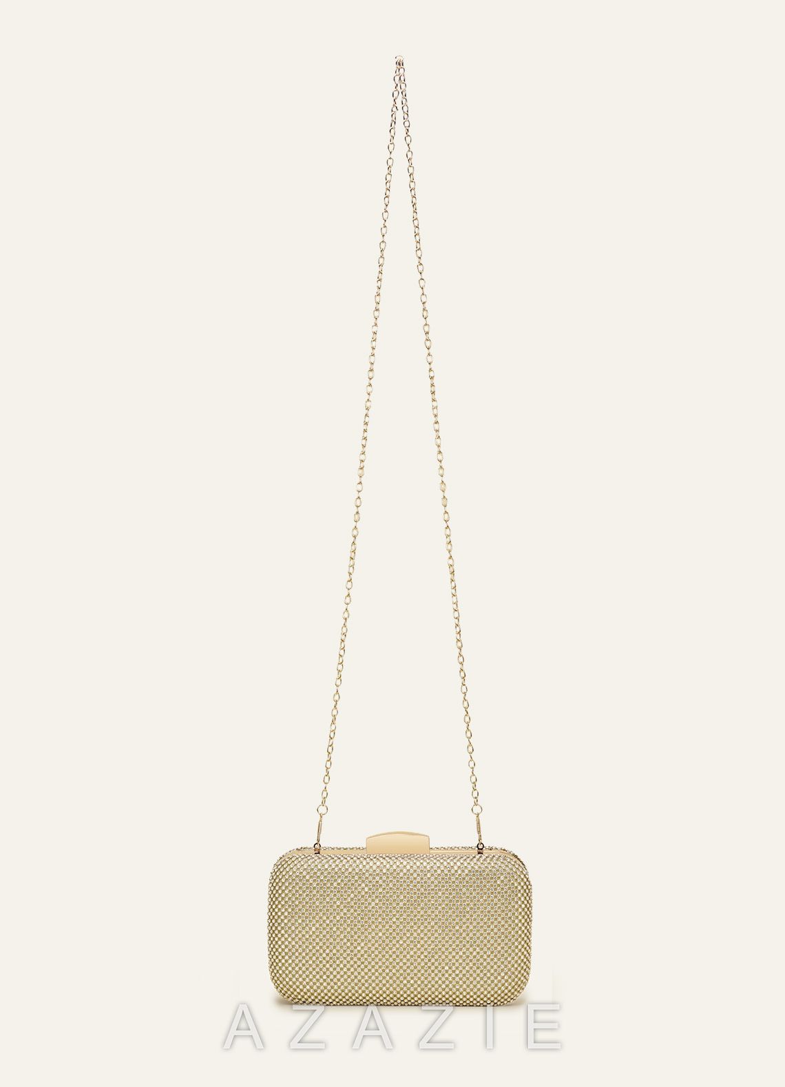 Crystal Mesh Clutch