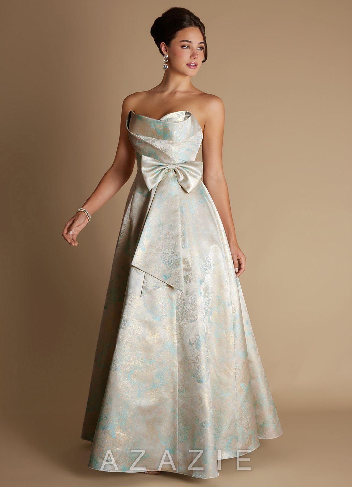 Alanis {color} Gown  sp_mint_pearl_#mp134425