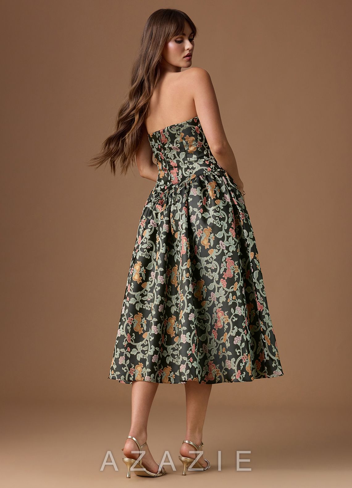 Desy {color} Midi Dress  sp_midnight_garden_#mg134314