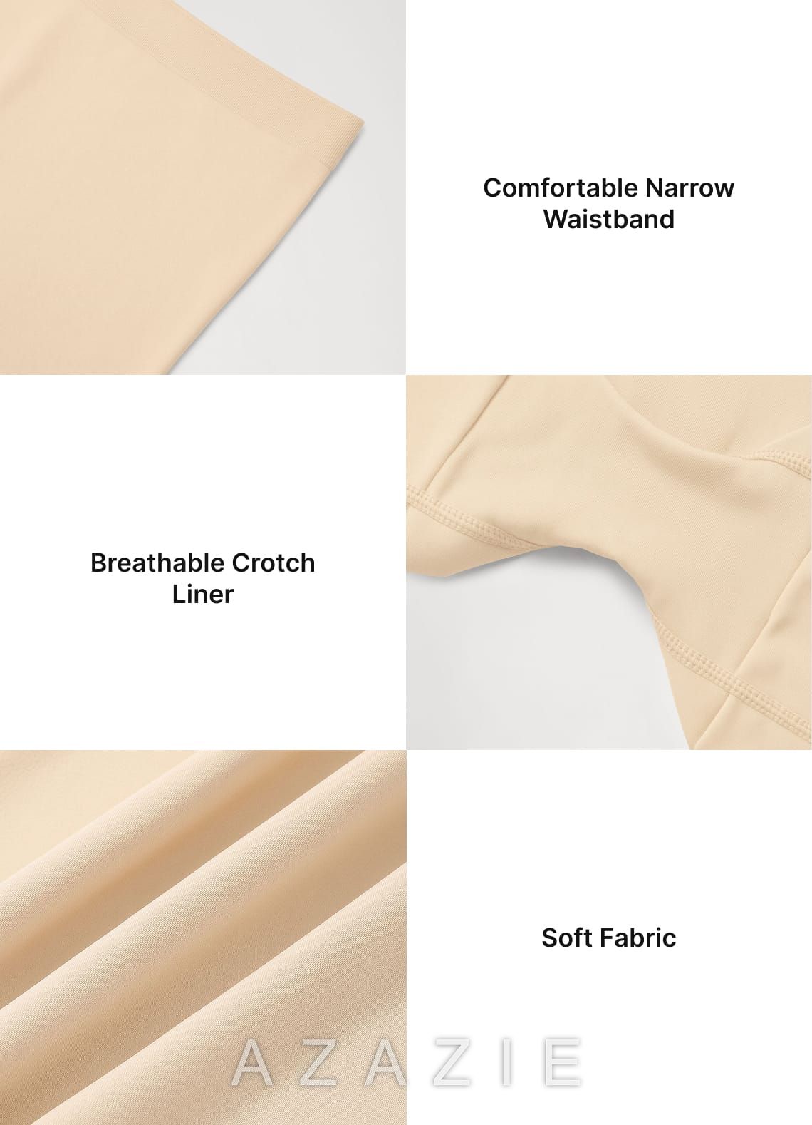 Mid-Rise Stretch Seamless Tummy Control Shapewear Shorts