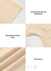 Mid-Rise Stretch Seamless Tummy Control Shapewear Shorts