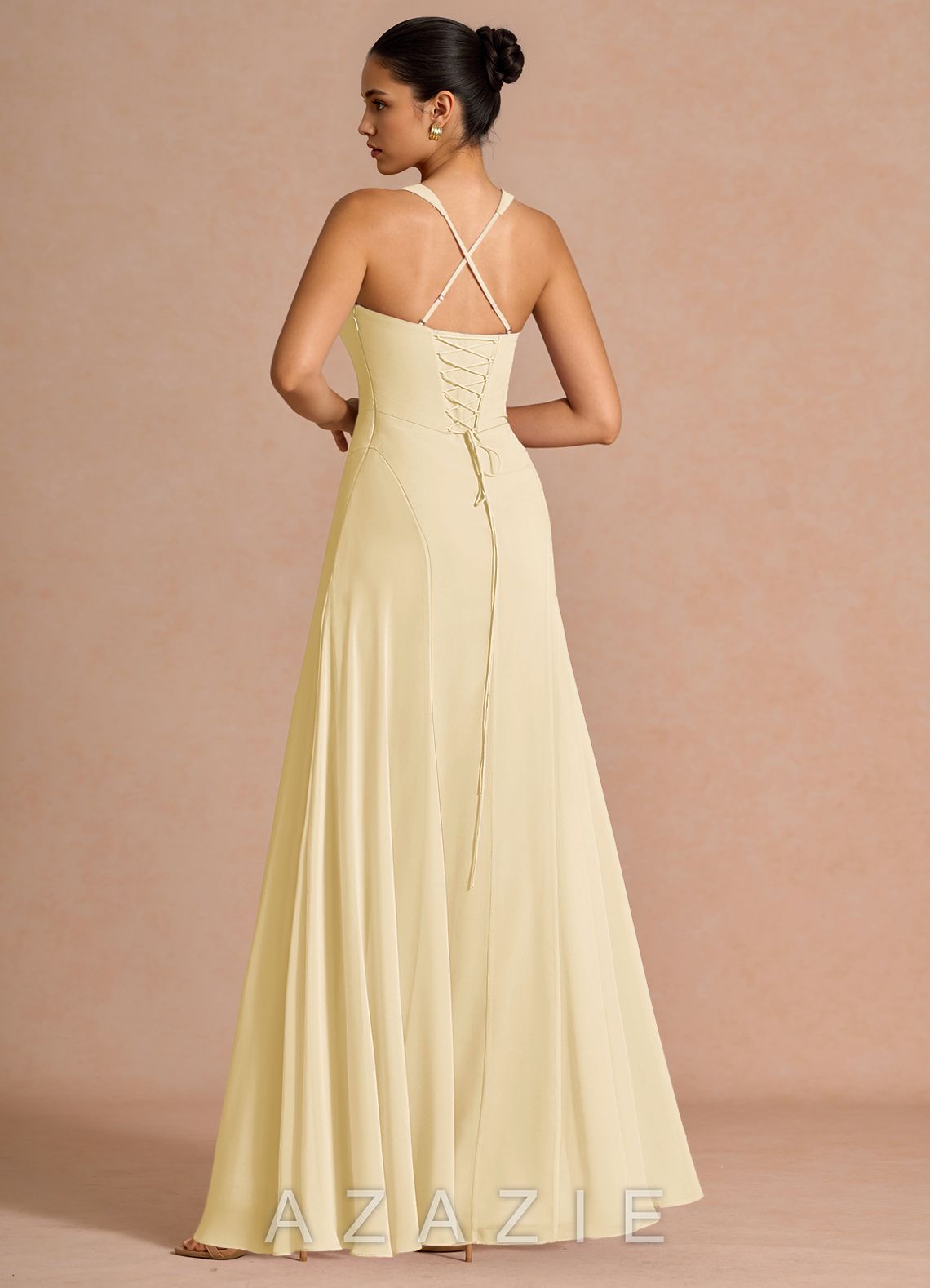 Fiadh {color} Maxi Dress  lemon_sorbet_#134127