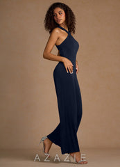 Jorja {color} Cross Back Jumpsuit  navy_#ny134188