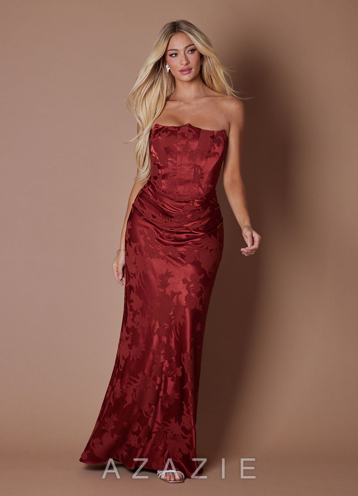Kelsey {color} Maxi Dress  sp_mahogany_red_#mr134186