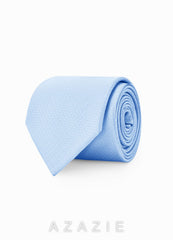 Men's Solid Jacquard Textured Tie