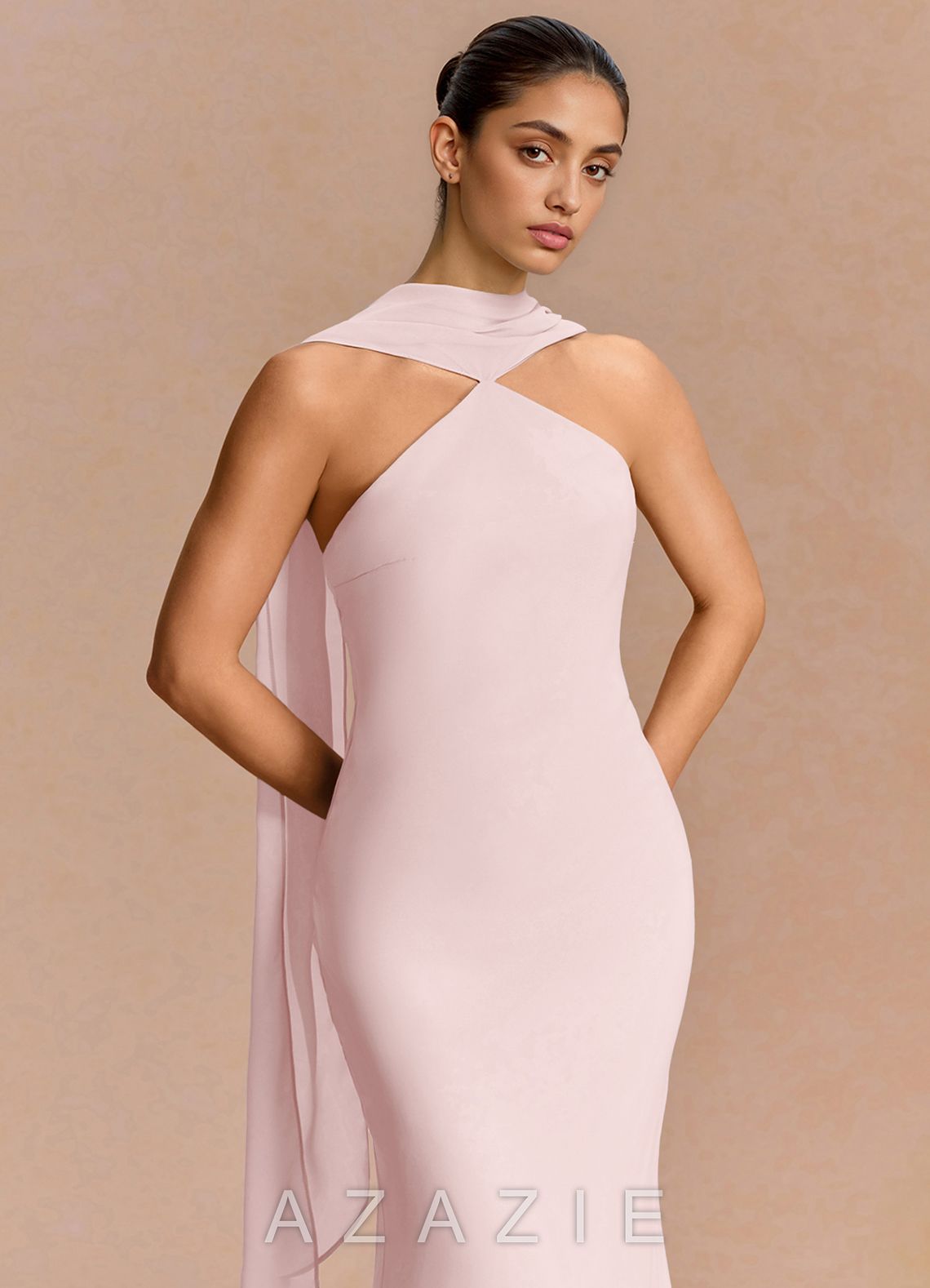 Clodagh {color} Maxi Dress  blushing_pink_#bp134134
