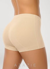 Mid-Rise Stretch Seamless Tummy Control Shapewear Shorts