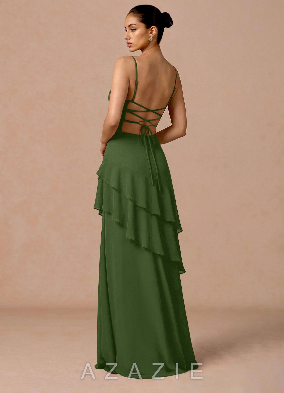 Celestia {color} Maxi Dress  sp_olive_#111401