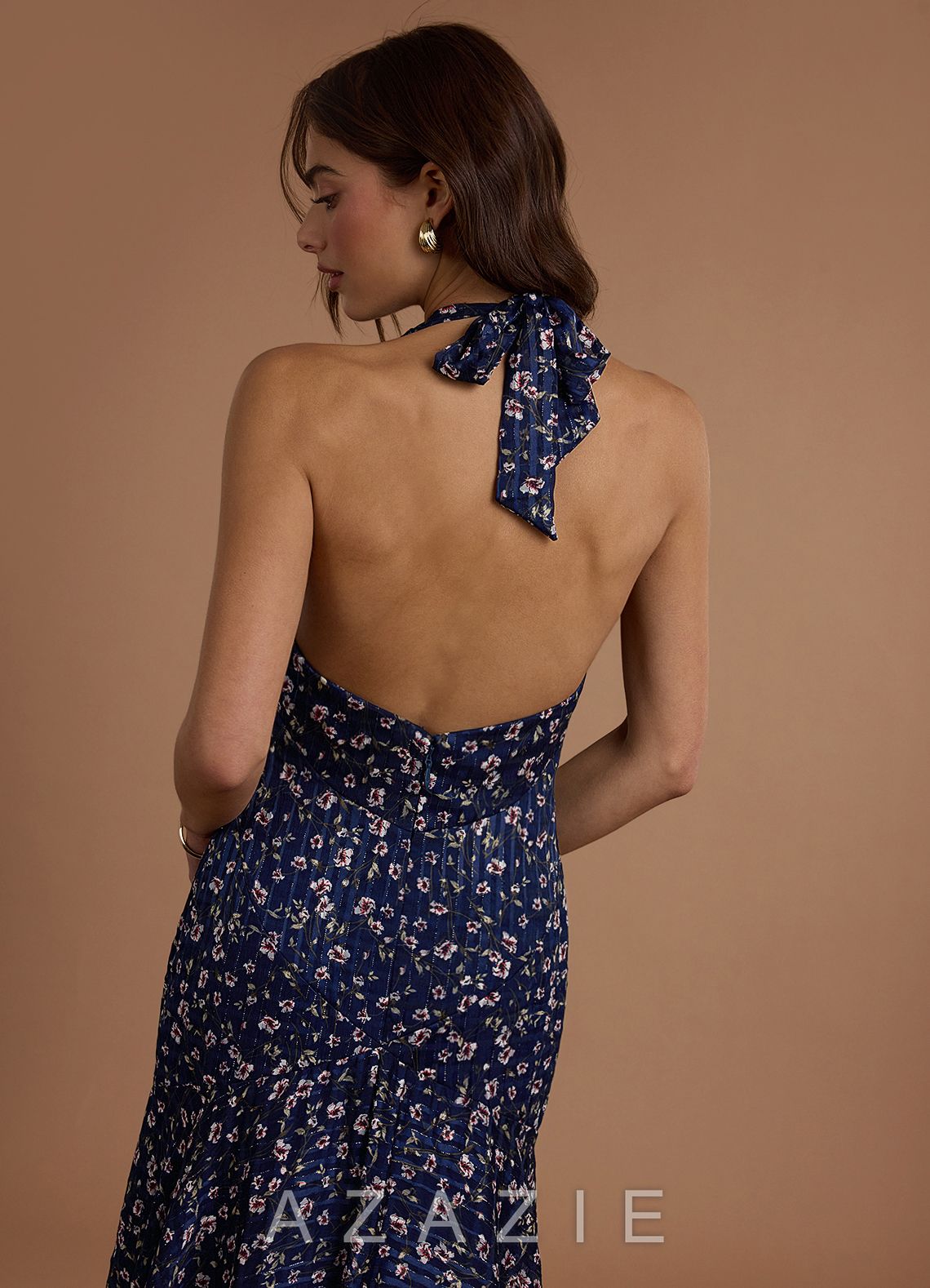 Dena {color} Maxi Dress  sp_floral_gingham_#fg134370
