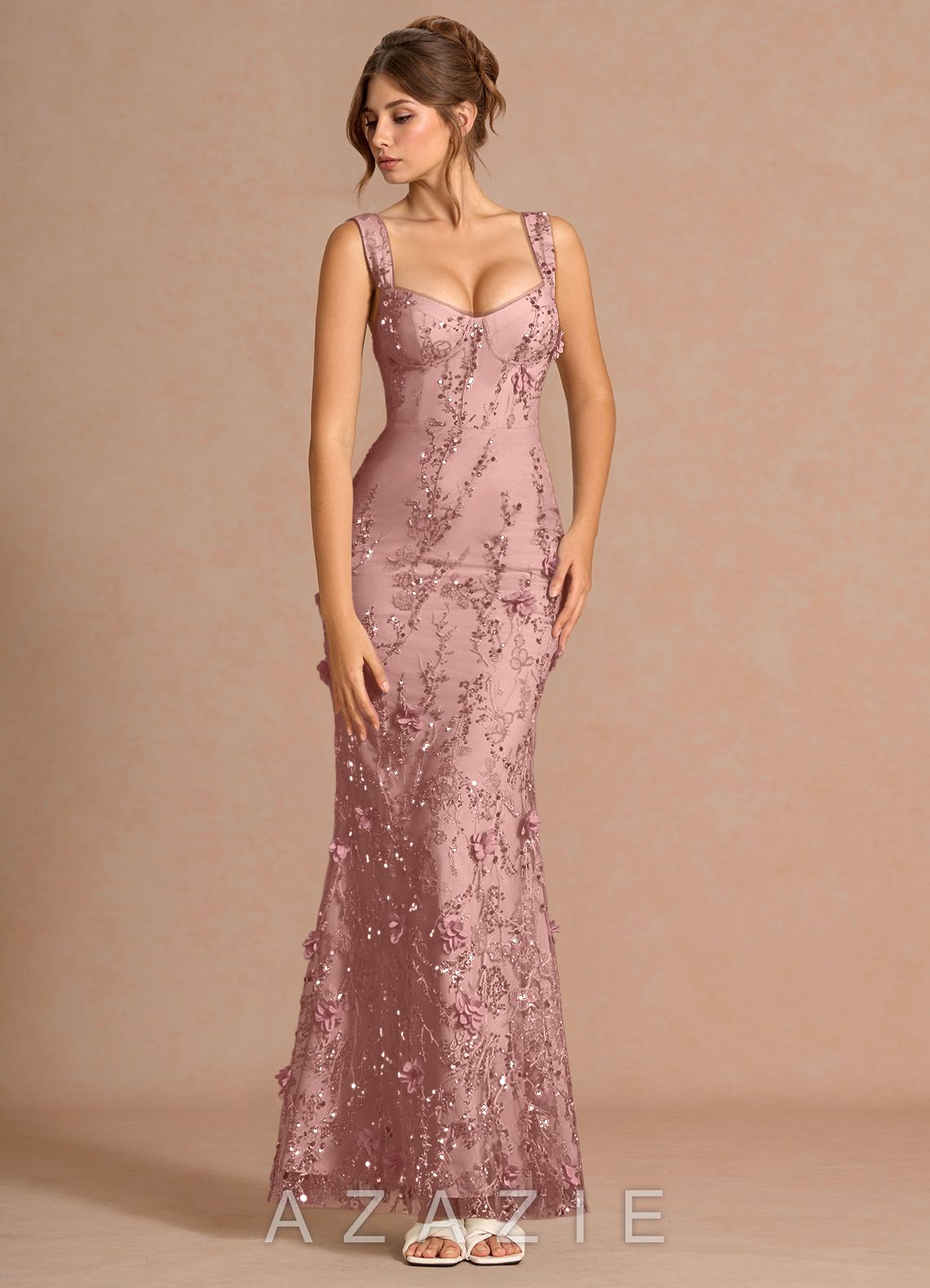 Girella {color} Maxi Dress  sp_pink_#p134266