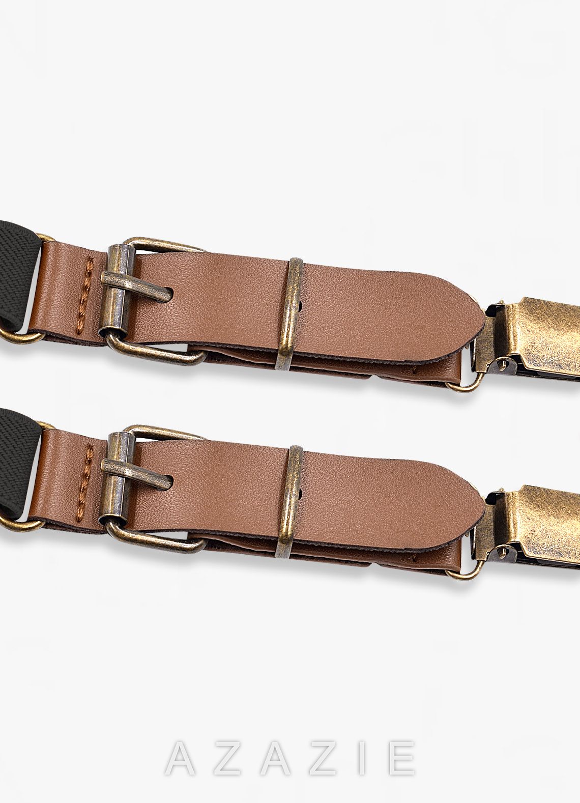 Boy's Three-Clip Suspenders  black